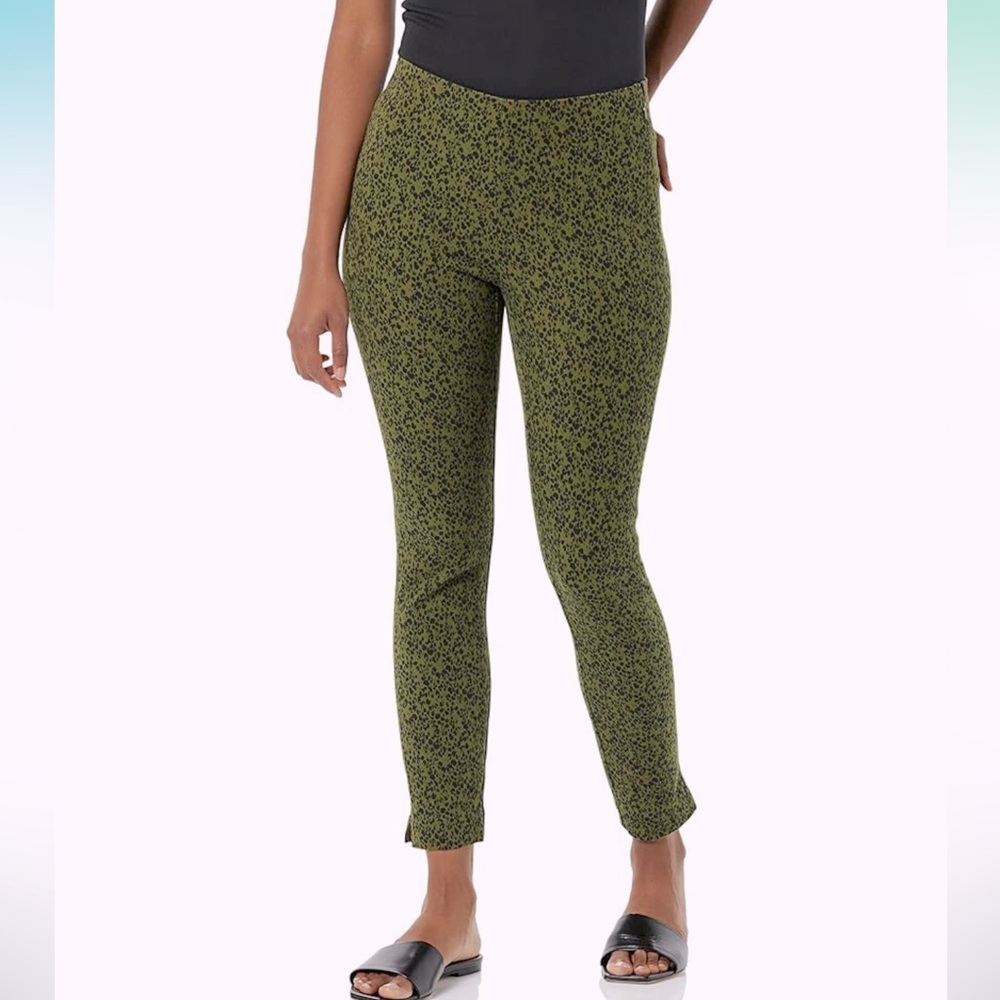 NWT Amazon Essentials Women's Slim-Fit Bi-Stretch Side Zip Ankle Pant, Sz 12